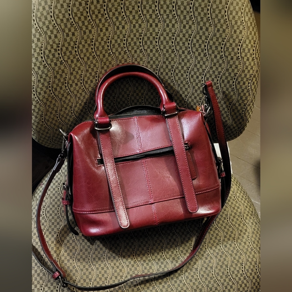 Leather bag maison de beaute Marseille